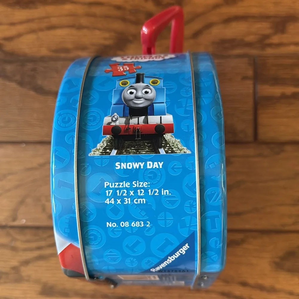 Ravensburger Thomas & Friends Thomas Tank Train Snow Day 35 pcs puzzle tin case